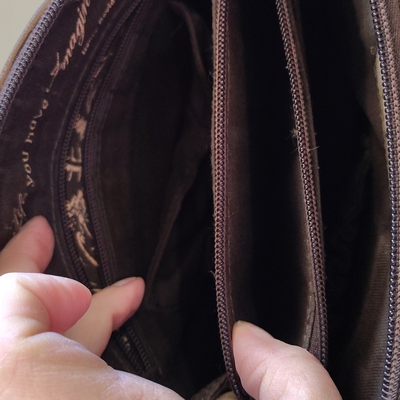 sTs Ranchwear Baroness Weezy Crossbody Brown Leather Conceal Carry - Picture 13 of 16